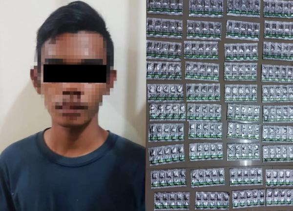 Pulang Belanja Obat-obatan Terlarang, Pemuda 20 Tahun Asal Bojongmanik Lebak Disergap Polisi