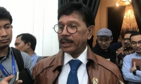 Status Saksi Kasus Korupsi BAKTI Kominfo, Johnny G Plate Penuhi Panggilan Kejagung 