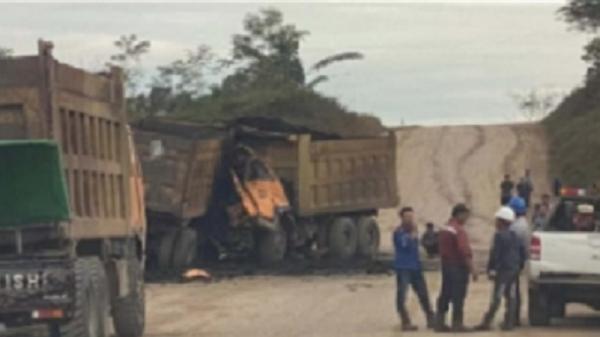 2 Truk Pengangkut Batu Bara Adu Banteng di Jalur Hauling Anggana, Sopir Tewas Terjepit