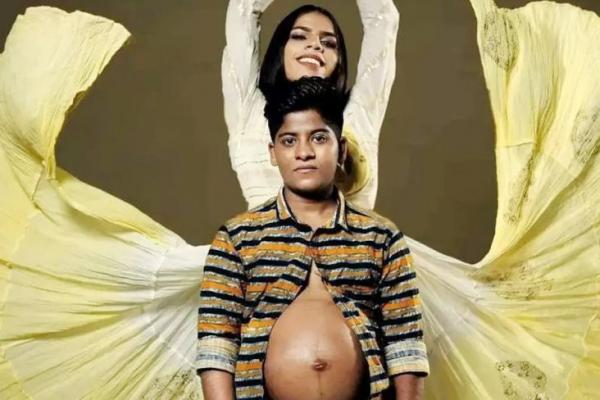 Dunia Sudah Terbalik, Pasangan Transgender Berhasil Hamil, Foto Kehamilan Bikin Heboh India
