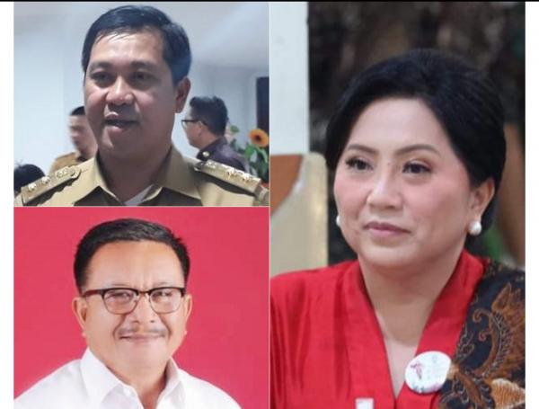 Kandidat Cagub PDIP di Sulut Beredar, Istri OD dan Ketua P/KB GMIM Masuk Bursa