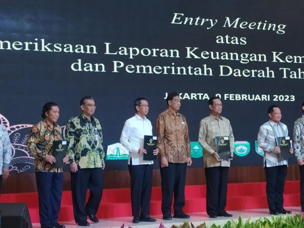Hadiri Entry Meeting BPK RI, Pemprov Banten Siap Dukung Pemeriksaan Laporan Keuangan Tahun 2022