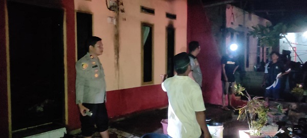 Masak Air lalu Ditinggal Diduga Jadi Penyebab Rumah Warga di Sampaga Hangus Terbakar
