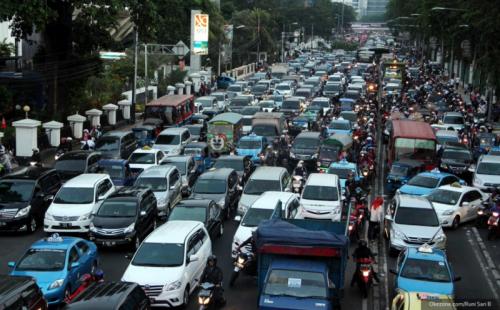 Polda Metro Jaya, Kemacetan Jakarta Meningkat Hingga 48% dari sebelumnya 34%