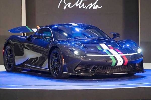 Wow, Battista Hypercar Listrik Tercepat di Dunia Perdana Tampil di India