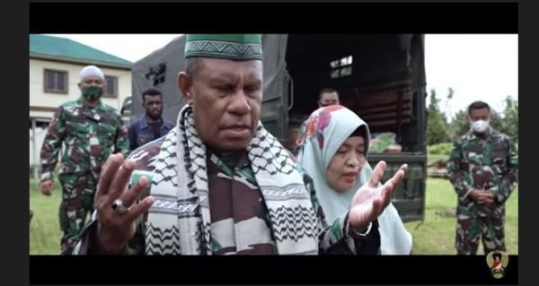 Letjen TNI AD Ali Hamdan Bogra Putra Papua Selalu Ingatkan Anak Buah Sholat Begitu Azan Terdengar