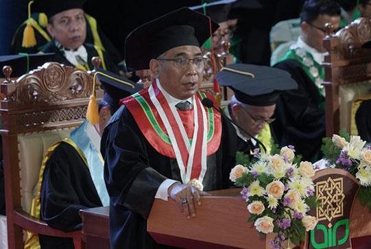 UIN Sunan Kalijaga Anugerahi Ketua Umum PBNU KH Yahya Cholil Tsaquf Gelar Doktor Honoris Causa