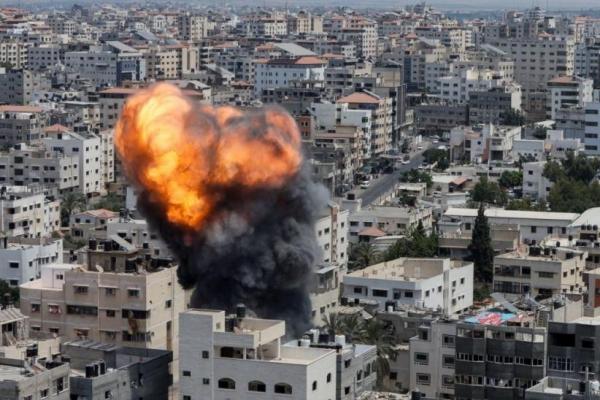 Gaza Diguncang Ledakan, Israel Klaim Serang Pabrik Roket Hamas