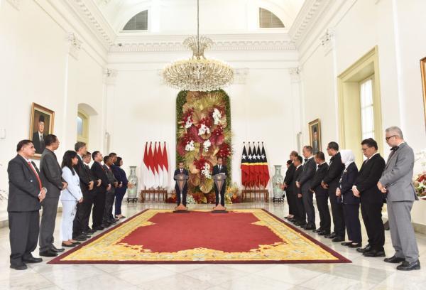 Presiden Jokowi dan PM Taur Matan Ruak Sepakati 5 Perjanjian Kerja Sama RI dan Timor Leste