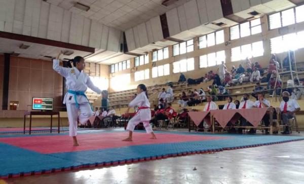 Ratusan Atlit Karate Berlaga Dalam Kejurkab Forki Klaten