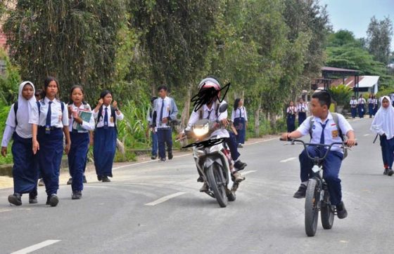 Jangan Bandel! Siswa SMP di Cimahi Dilarang Bawa Motor ke Sekolah, ini Aturannya