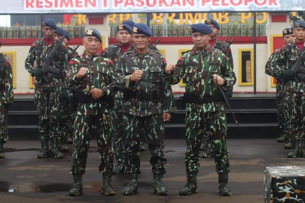 Batalyon C dan D Resimen 1 Pasukan Pelopor Punya Komandan Baru