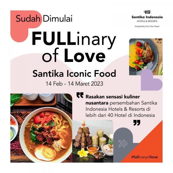 Santika Depok Berikan Diskon Khusus di ‘FULLinary of Love’