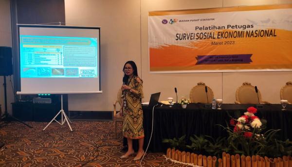 Pelatihan Petugas Susenas dan Seruti Kota Kupang Hadirkan Instruktur Nasional