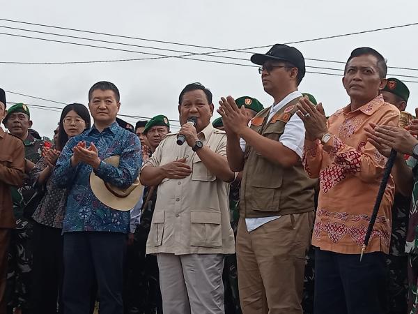 Prabowo Subianto Ajak Masyarakat Lombok Jaga Kerukunan dan Perdamaian