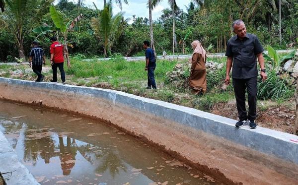 Wakil Ketua DPRD Kaltim Tinjau Normalisasi Sungai Sanga Sanga Dalam