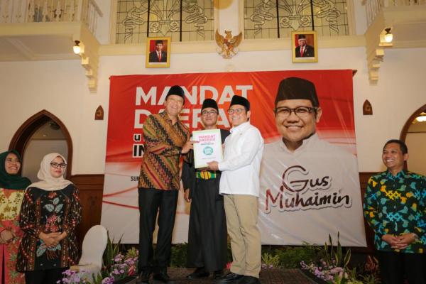 Kepala Daerah Jawa Timur Berikan Mandat ke Gus Muhaimin, Budal Gus!