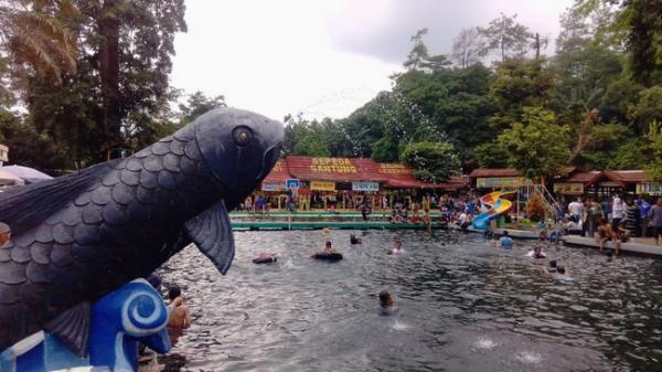 Cerita Mitos Kisah Ikan Dewa Jelmaan Prajurit Prabu Siliwangi Penunggu Kolam Pemandian Cibulan