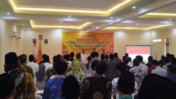 Panwaslu Kelurahan dan Desa di Sumenep Diingatkan Jaga Integritas