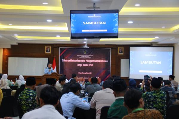 Kemenkumham Jateng Gelar Sosialisasi Kekayaan Intelektual