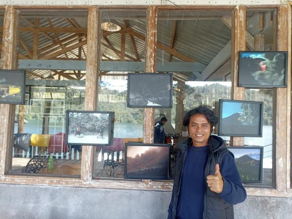 Foto Karya Dedi Sinuhaji Warnai Sinabung Art Festival 2023 di Tanah Karo
