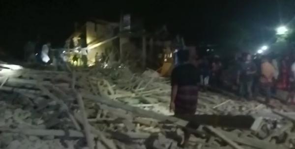 Ledakan Dahsyat Petasan Hancurkan Puluhan Bangunan di Ponggok Blitar, Korban dalam Pencarian