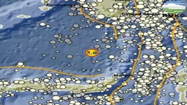 Sulut Diguncang Gempa M5,0 Getaran Terasa Kuat di Kepulauan Sitaro