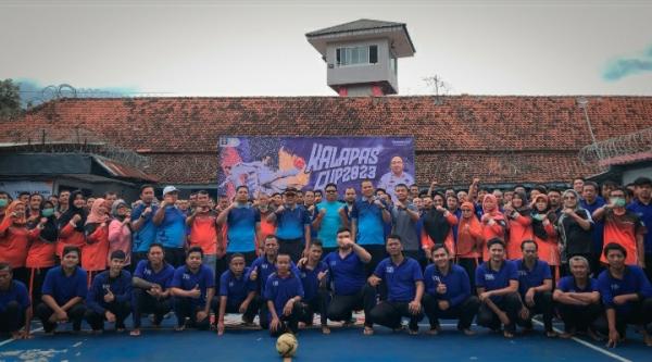 Turnamen Futsal Kalapas Cup, Upaya Tumbuhkan Sportifitas Minimalisir Gangguan Kamtib di Lapas Bogor