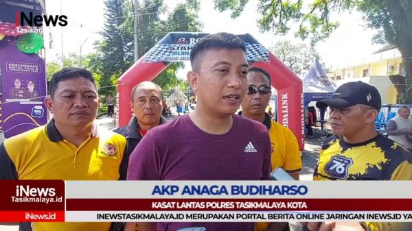 VIDEO: Warga Tasikmalaya Ikuti Jalan Santai Operasi Keselamatan Lodaya: Alhamdulillah Dapat Sepeda