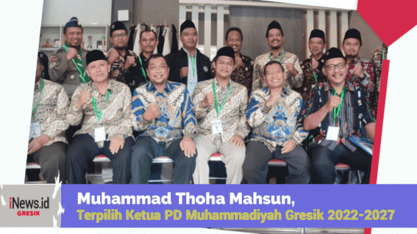 Muhammad Thoha Mahsun, Terpilih Ketua PD Muhammadiyah Gresik 2022-2027