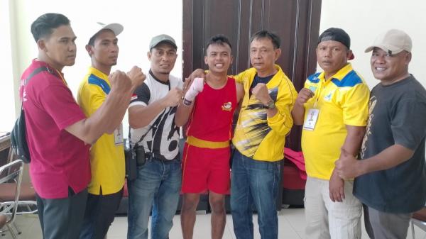 Ikuti Cabor Wushu Pertama Kali di Porprov NTB, Atlet Kabupaten Bima Ini Raih Medali Emas