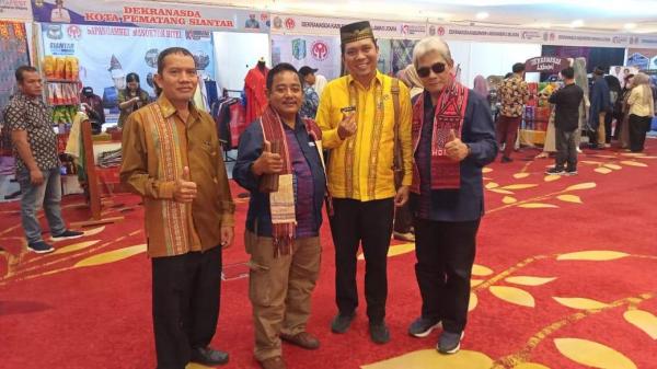 Tampil di Kriya Fest Sumatera Utara 2023 Dekranasda Pematang Siantar Diapresiasi Istri Gubernur