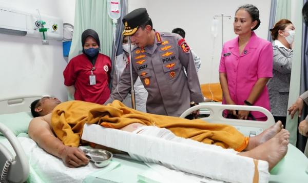 Kapolri Pastikan Perawatan Kapolda Jambi dan Rombongan di RS Bhayangkara Ditangani Maksimal
