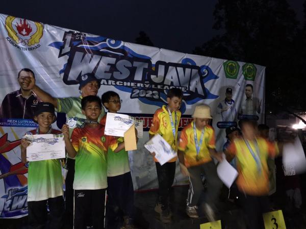 Tim Panahan Kabupaten Bogor  Pimpin Klasemen Liga Panahan Jabar 2023 di Kabupaten Bekasi