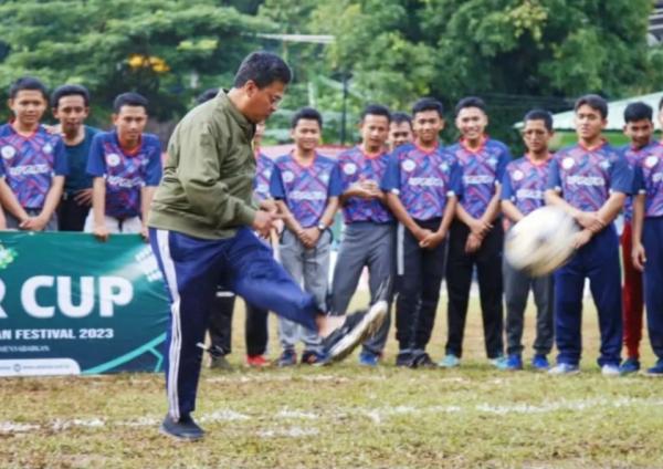 Ponpes Latansa Lebak Gelar Turnamen Sepak Bola Antar Pesantren 'Mudir Cup Sya'ban 2023'