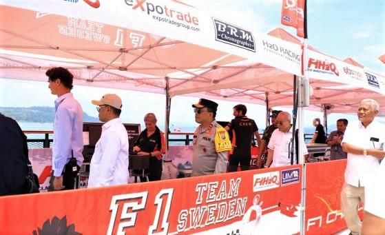 Kualifikasi Hari Kedua F1 Powerboat Danau Toba, Polda Sumut dan Kodam Perketat Pengamanan