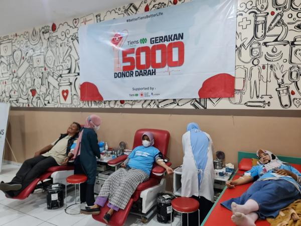 Stok Darah Menipis, TIENS Indonesia Gandeng PMI Gelar Aksi Gerakan 5000 Donor Darah