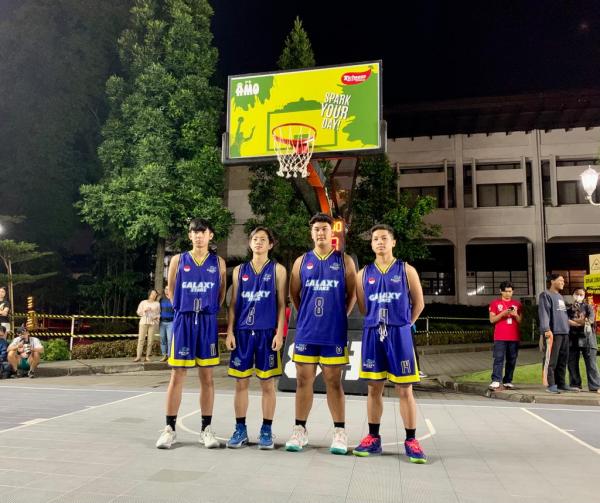 Tampil Memukau  Tim Basket Galaxy Stars Kota Bogor Lolos ke Semifinal Kejurda 3 x 3 Jabar 2023