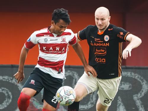 Madura United vs Persija Jakarta di Liga 1 2022-2023 Imbang Tanpa Gol