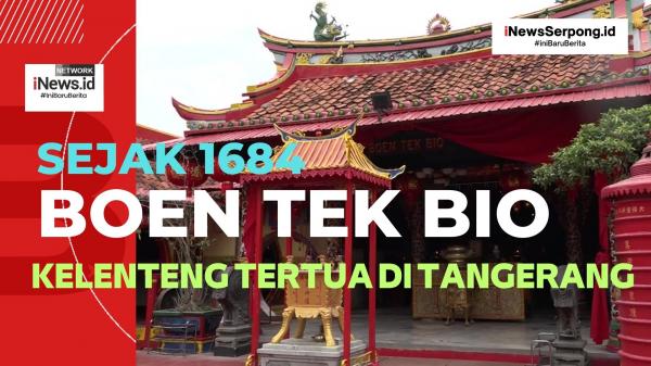 Kelenteng Boen Tek Bio Dibangun 1684, Tempat Ibadah Berstatus Cagar Budaya di Kota Tangerang