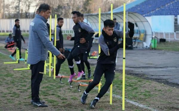 Timnas Indonesia U-20 Adaptasi Cuaca 2 Derajat Celcius di Uzbekistan