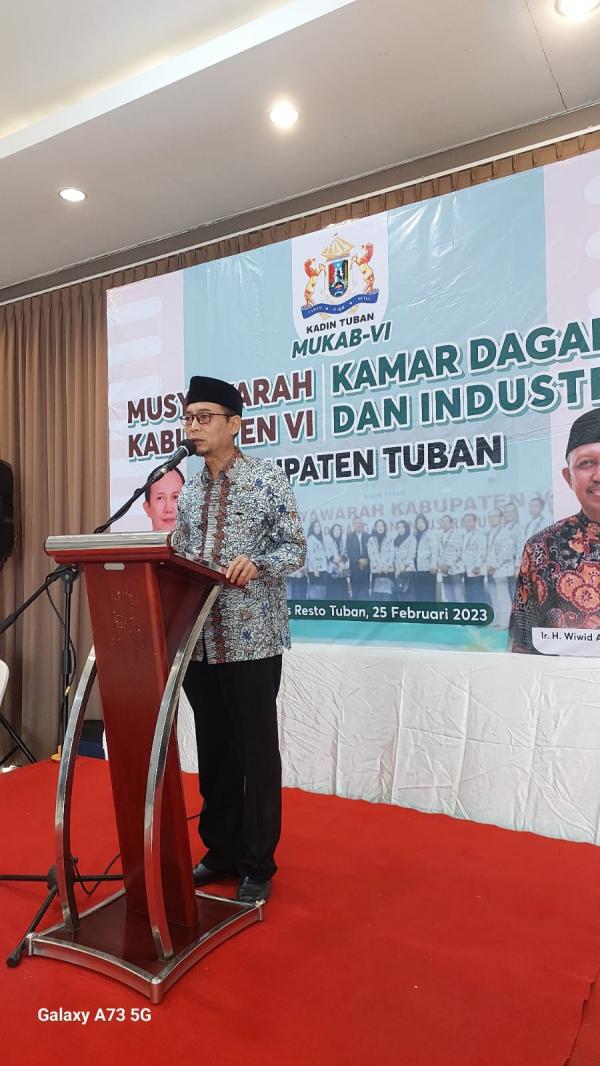 Mukab Kadin Tuban ke-VI, Mukaffi Makki Sebagai Ketua Terpilih Akan Maksimalkan Peran Organisasi