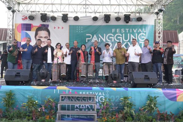 Pegadaian Ramaikan Festival Panggung Rakyat BUMN di Parapat, Sumatera Utara