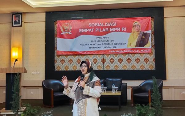Jawab Kegelisahan, Sosialisasi 4 Pilar Kebangsaan Sasar Ibu-ibu Majelis Taklim di Bandung dan Cimahi