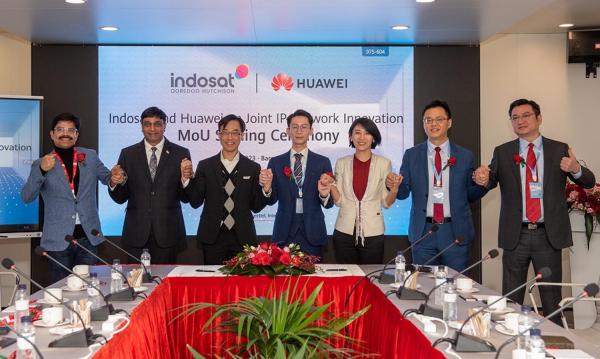 Dorong Transformasi Digital Indonesia, Indosat dan Huawei Tingkatkan Inovasi Bersama SRv6