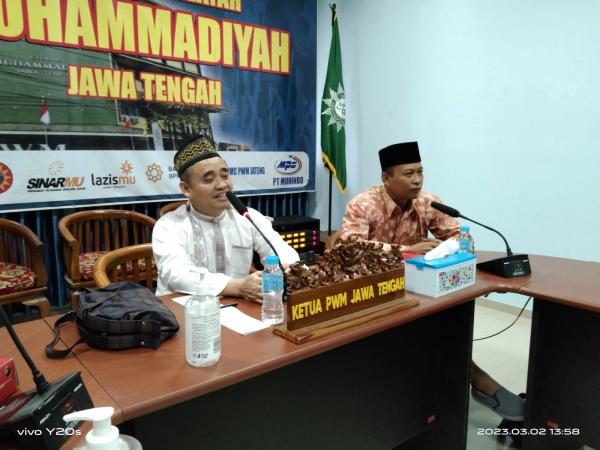 Jumpa Pers Jelang Musywil PWM Jateng, Tafsir: Industrialisasi Akan Jadi Pilar Baru Muhammadiyah