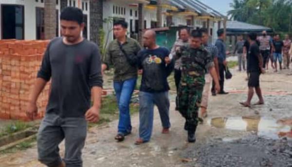 Ngeri ! Tikam Tetangga Pakai Pisau Dapur hingga Terluka  di Kepala, Pria Aceh Ini Dibekuk Polisi