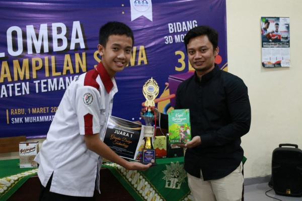 Raih Juara 1 pada Bidang Lomba Berbeda, SMKN Jumo Boyong 2 Piala LKS
