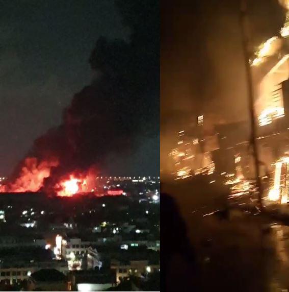Depo Pertamina Plumpang di Jakarta Utara Kebakaran Hebat