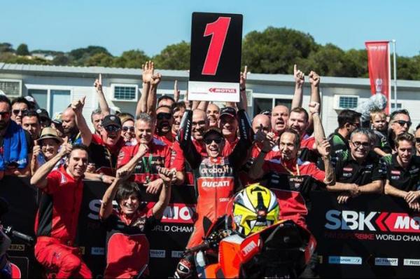 Alvaro Bautista Raih Juara 1 setelah Taklukkan Sirkuit Mandalika di Race 2